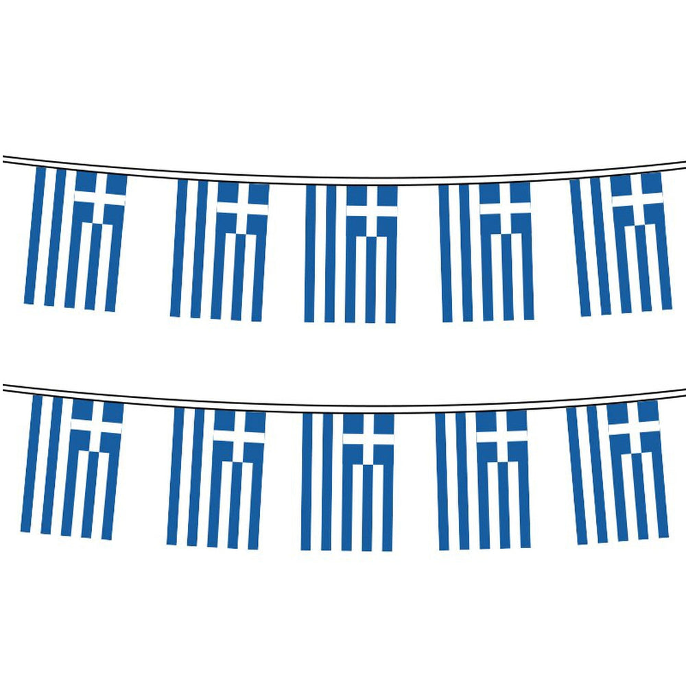 Guirlande drapeau Grèce