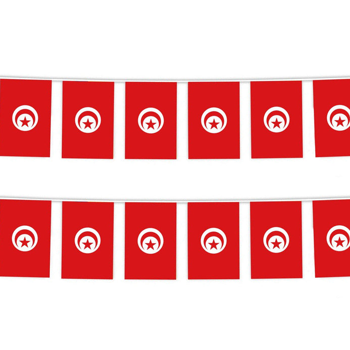 Guirlande drapeau Tunisie – Drapeaux du Monde