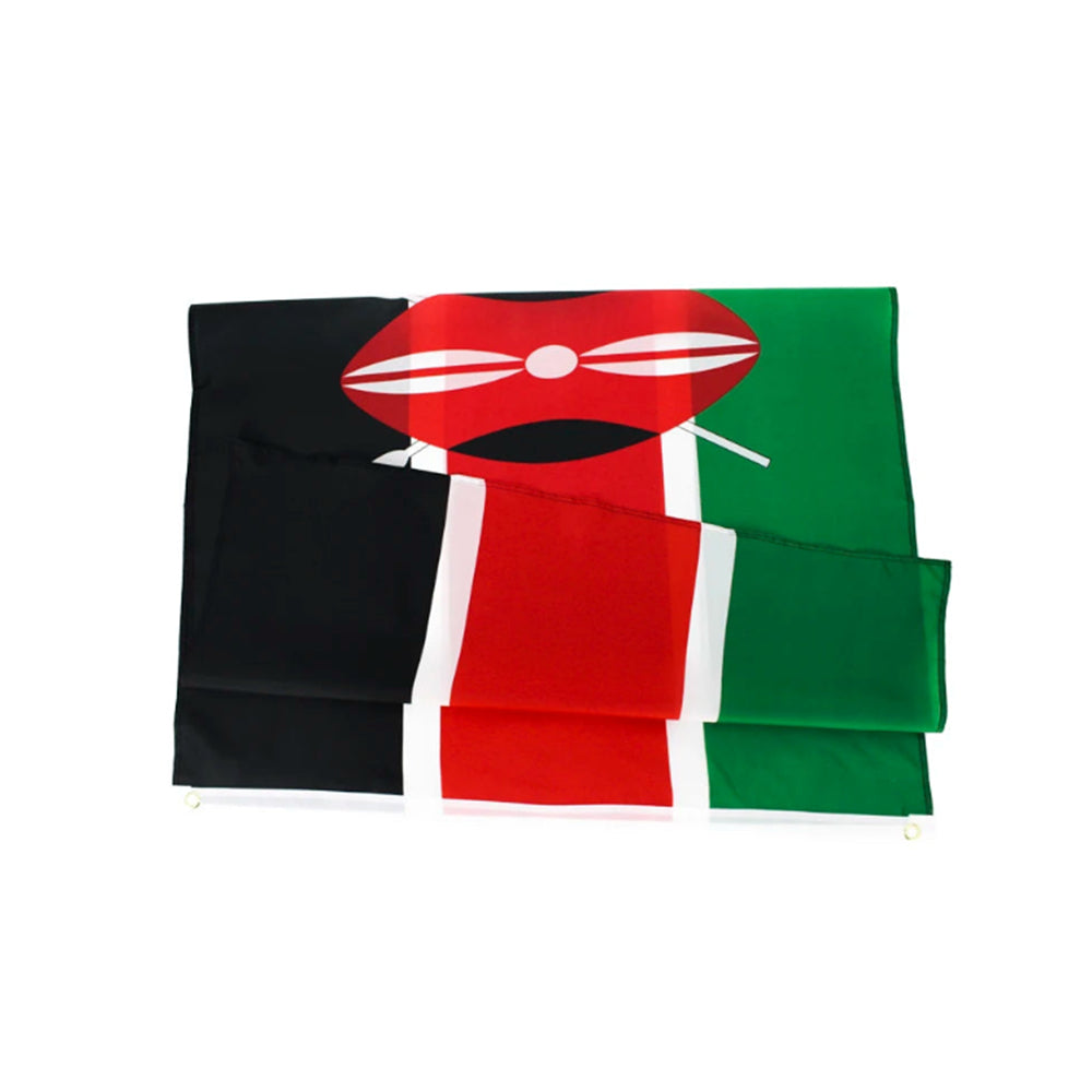 Grand drapeau Kenya