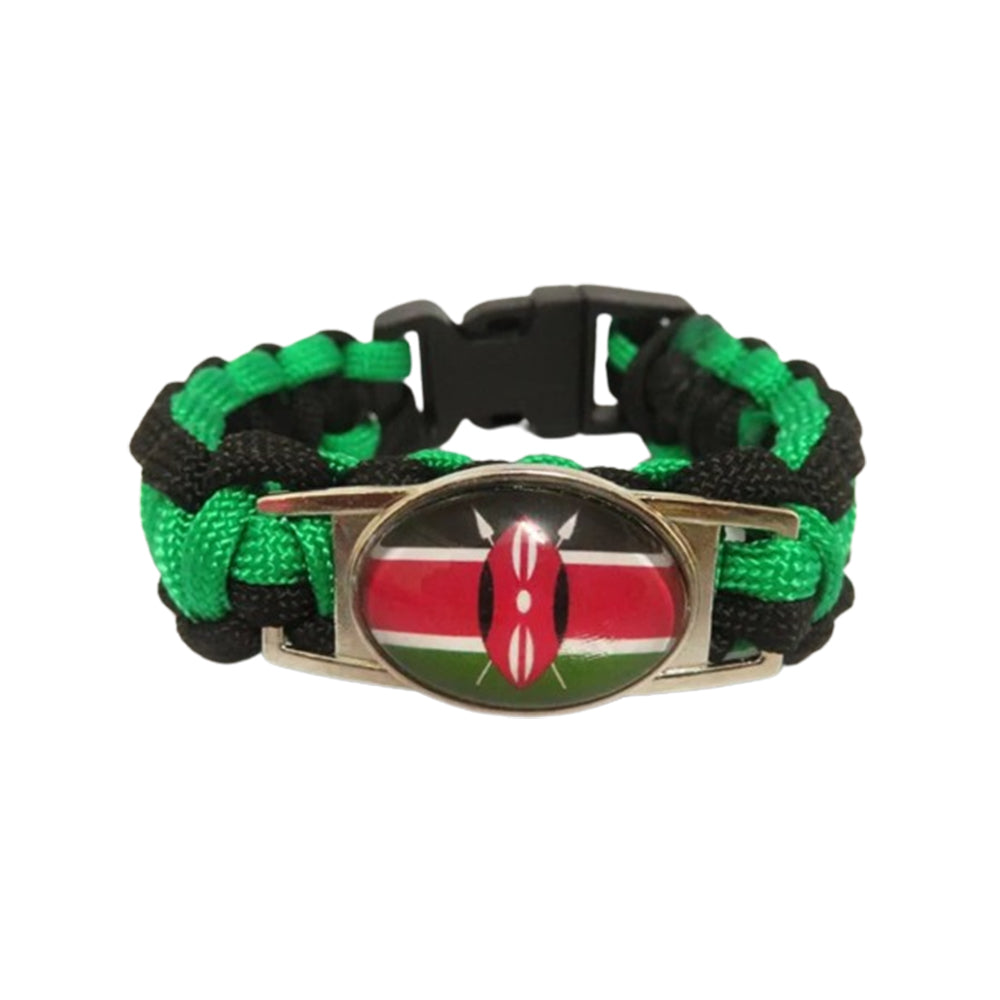 Bracelet drapeau Kenya