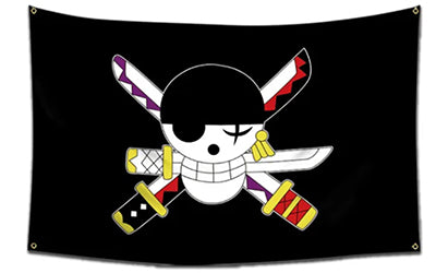 drapeau One Piece de Zoro