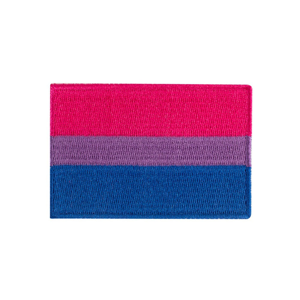 écusson drapeau bisexuel