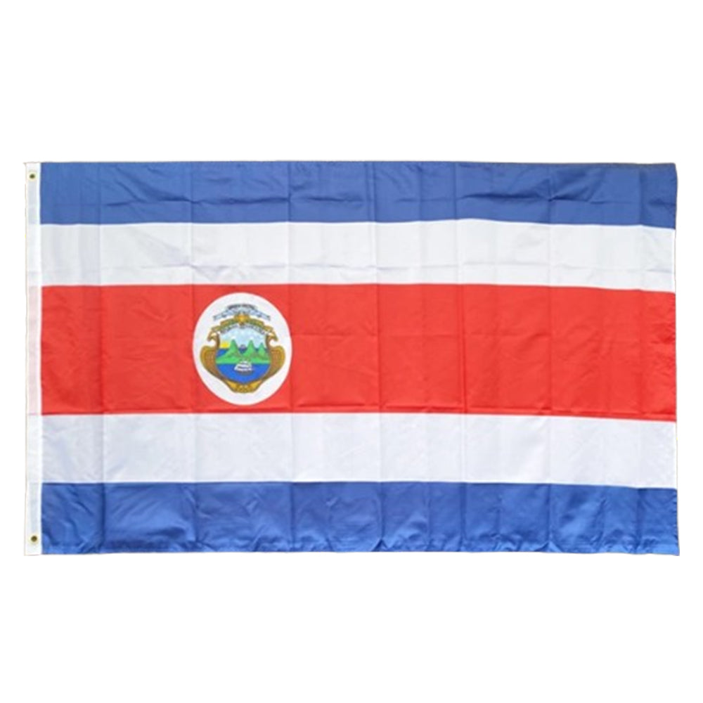 Grand drapeau Costa Rica