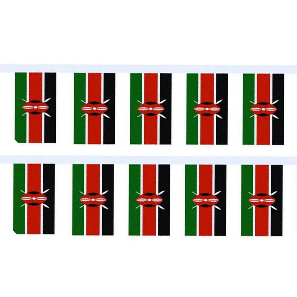 Guirlande drapeau Kenya