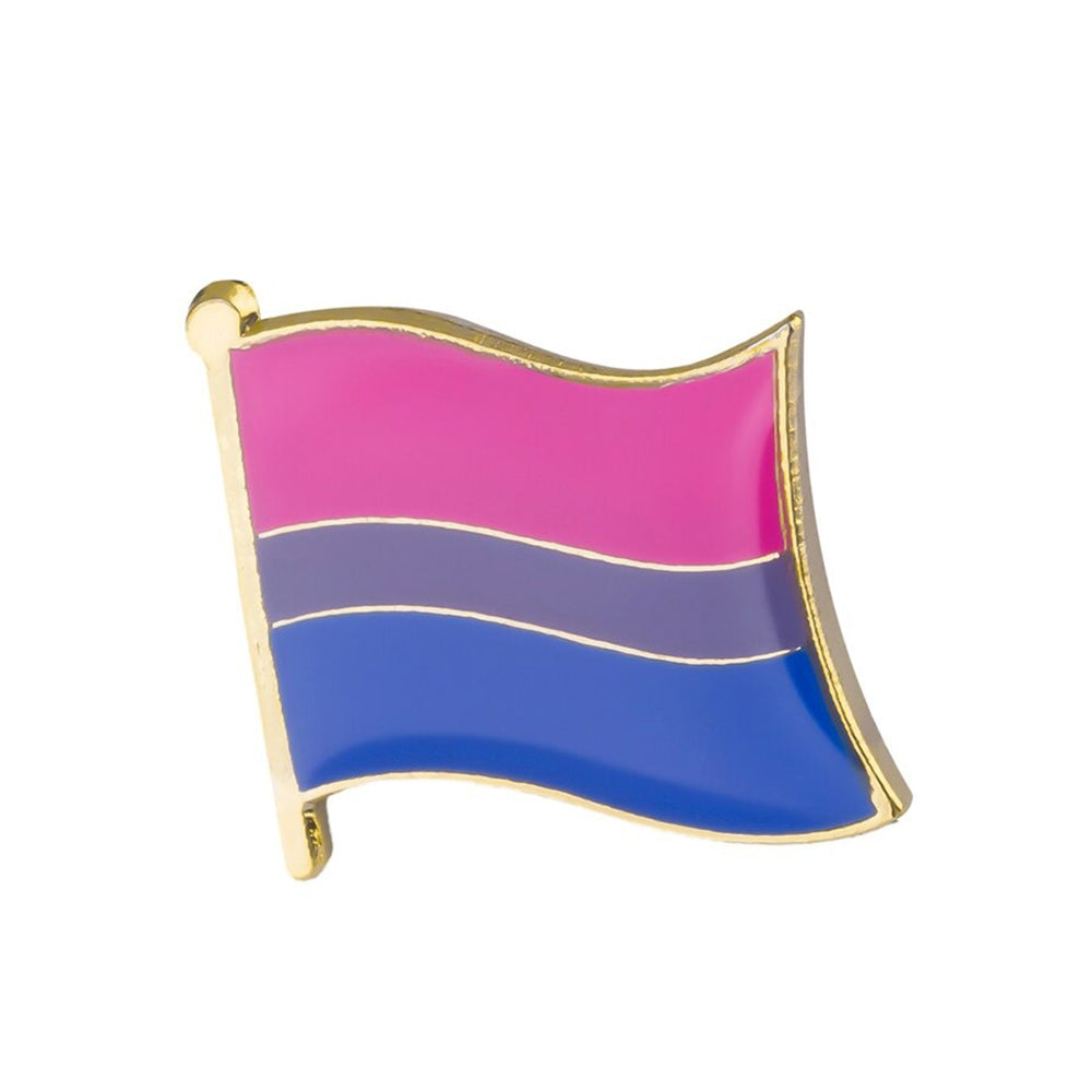 pin's drapeau bisexuel