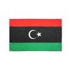 Drapeau Libye 4 œillets