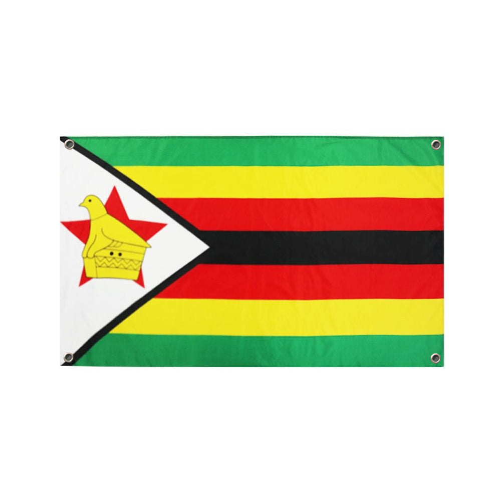Drapeau Zimbabwe 4 œillets