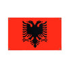 Drapeau Albanie 4 œillets