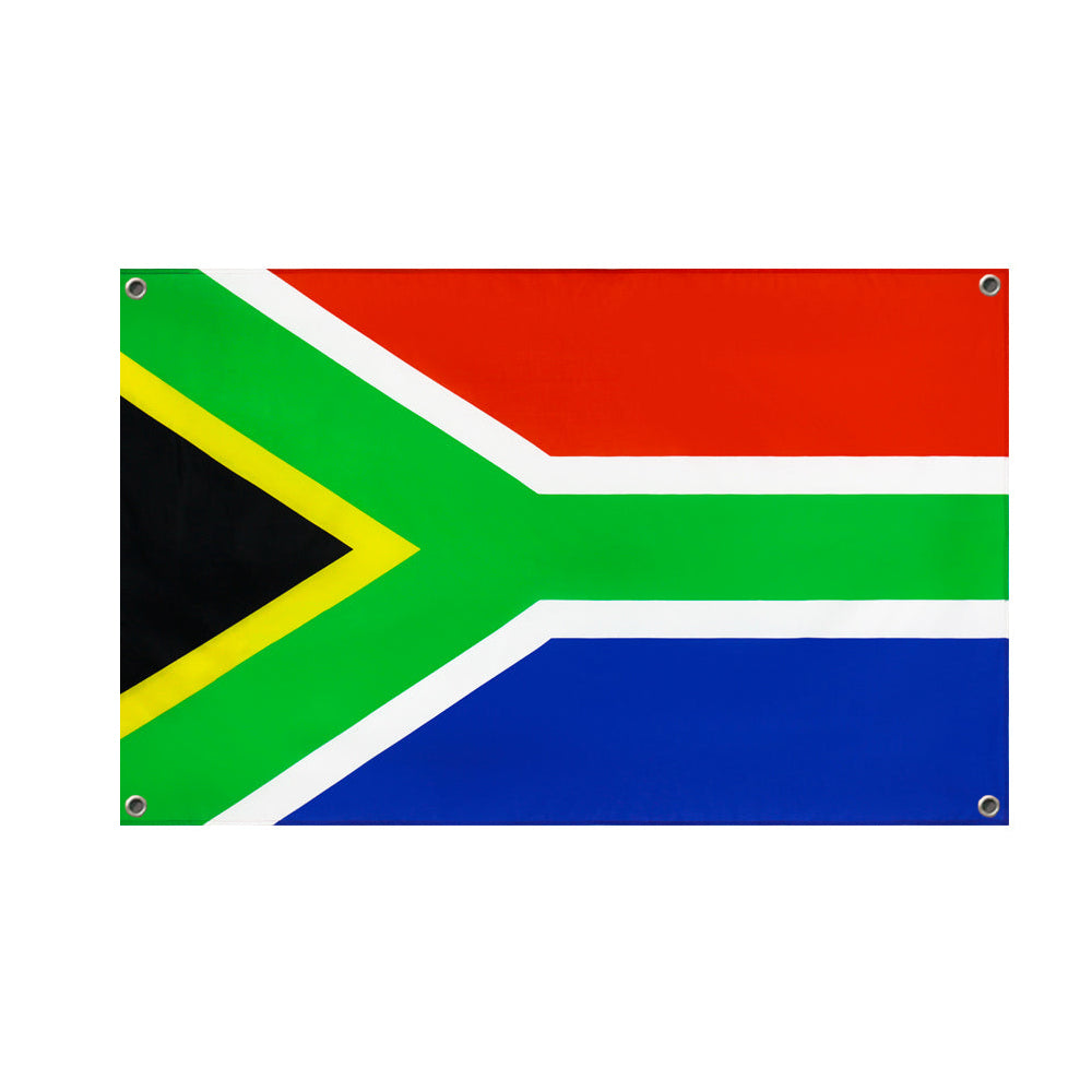 Drapeau Afrique du Sud 4 œillets
