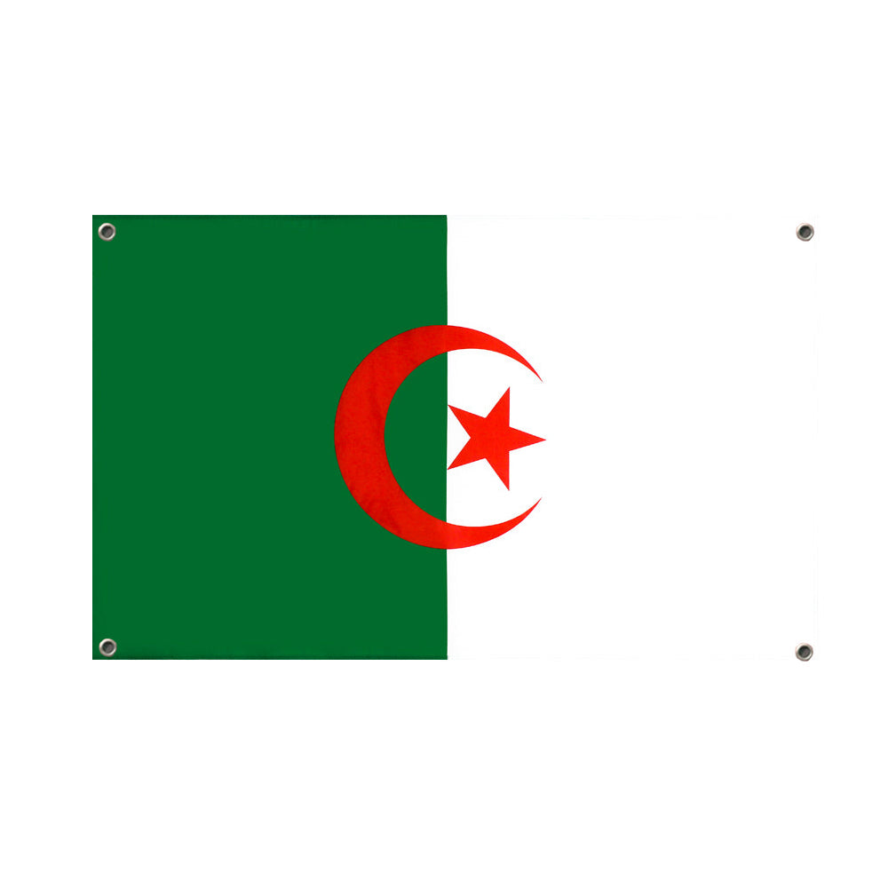 Drapeau Algérie 4 œillets