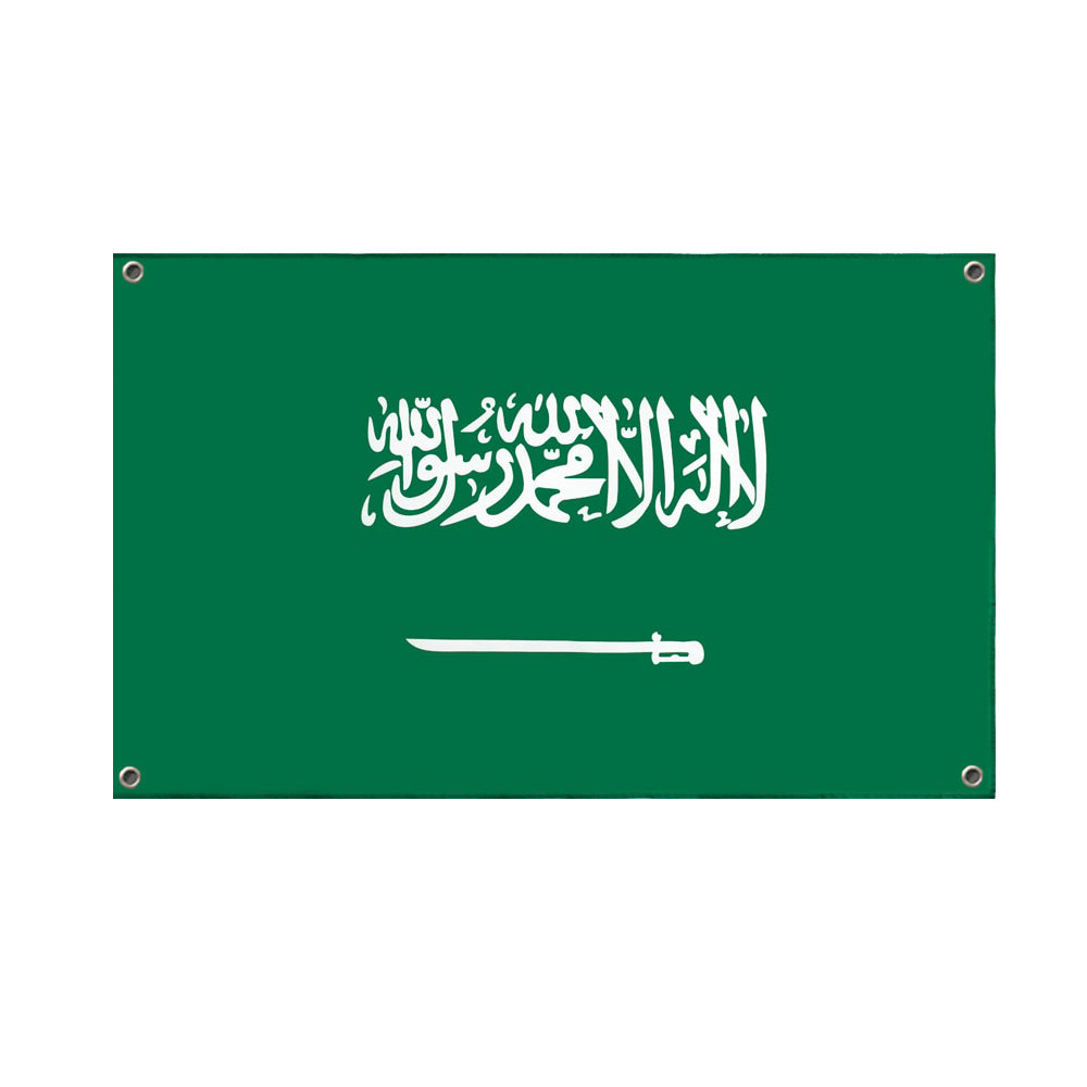 Drapeau Arabie Saoudite 4 œillets