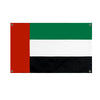Drapeau Emirats Arabes Unis 4 œillets