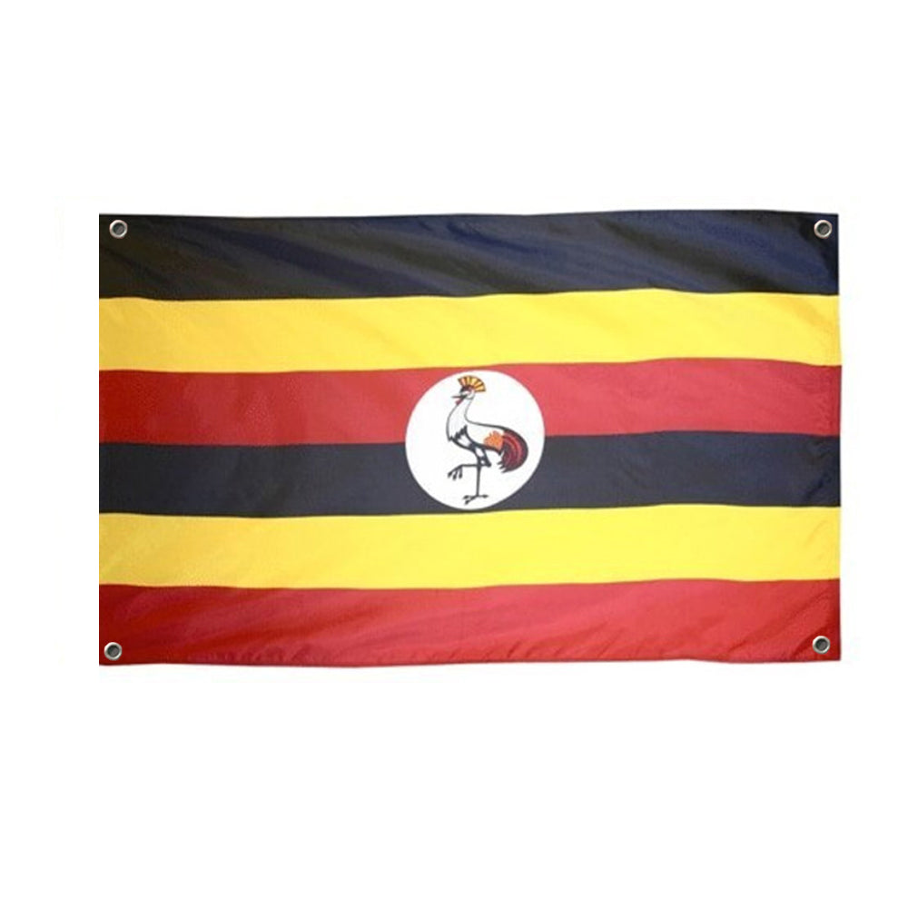 Drapeau Ouganda 4 œillets