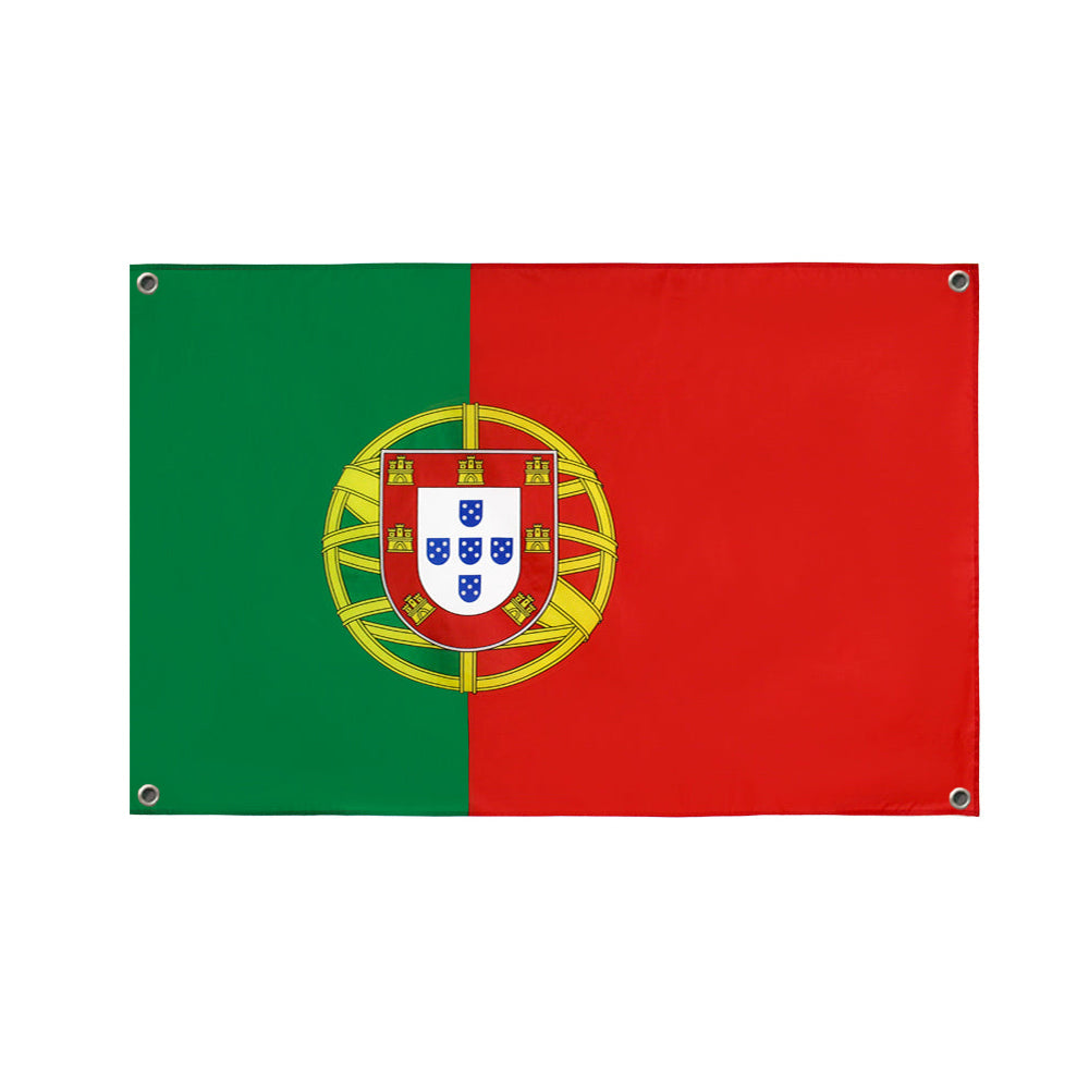 Drapeau Portugal 4 œillets