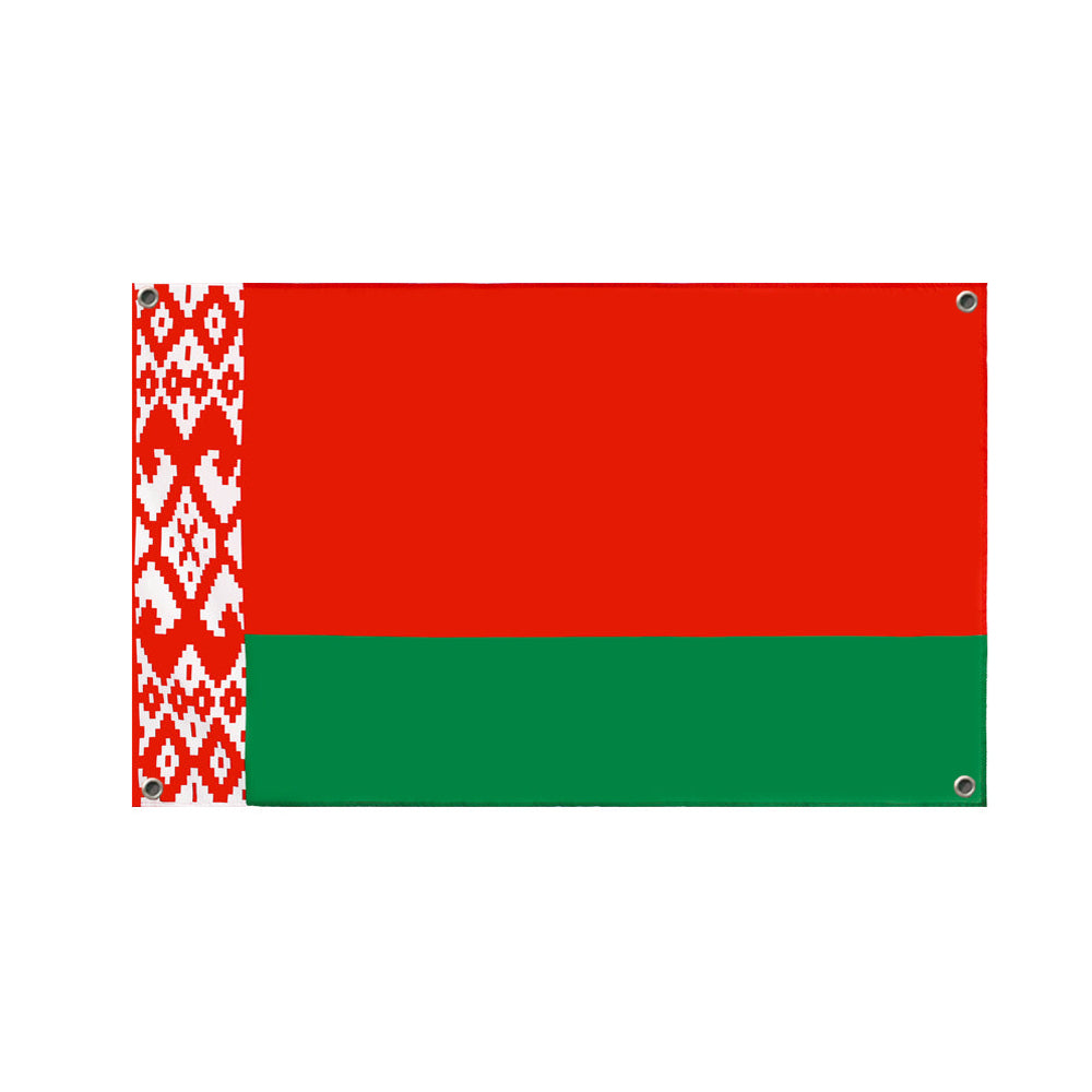 Drapeau Biélorussie 4 œillets