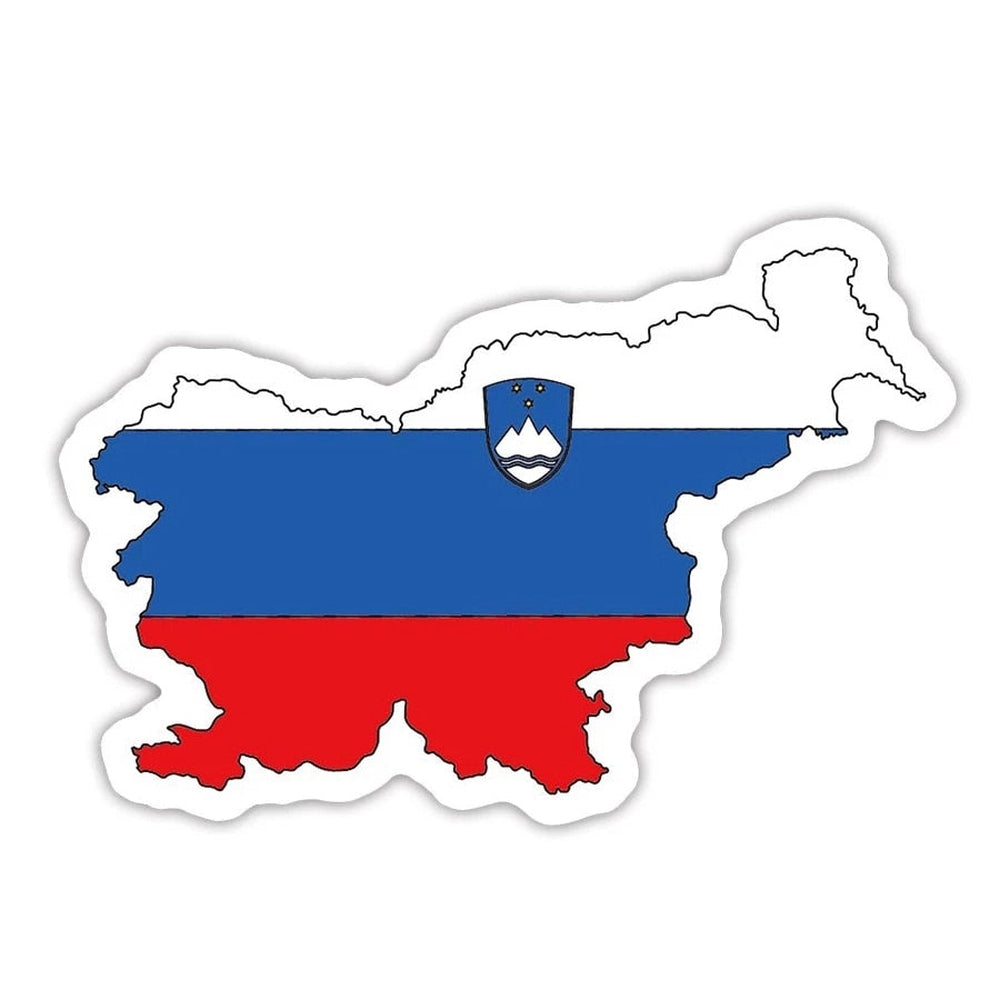 Autocollant carte Slovénie