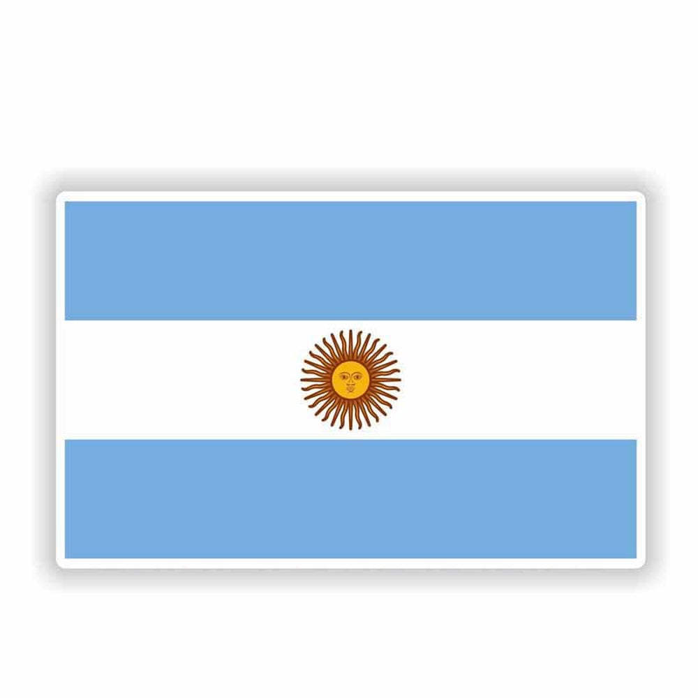 Autocollant drapeau Argentine