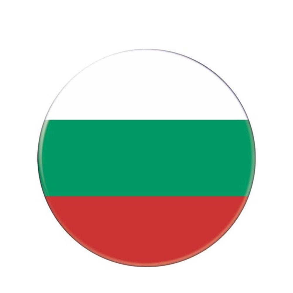 Autocollant drapeau Bulgarie