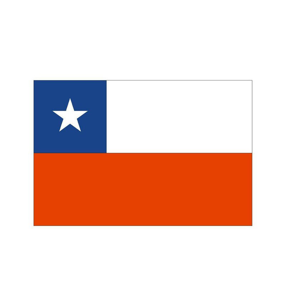 Autocollant drapeau Chili