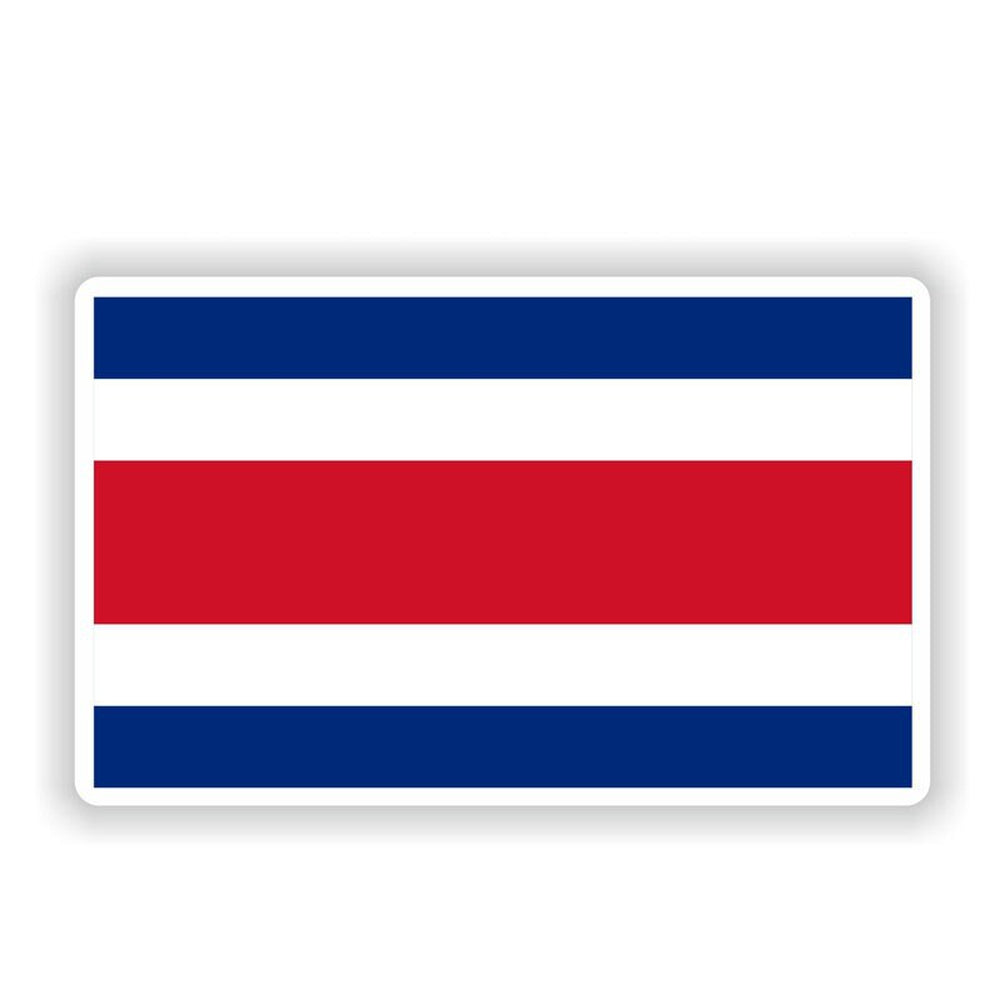 Autocollant drapeau Costa Rica
