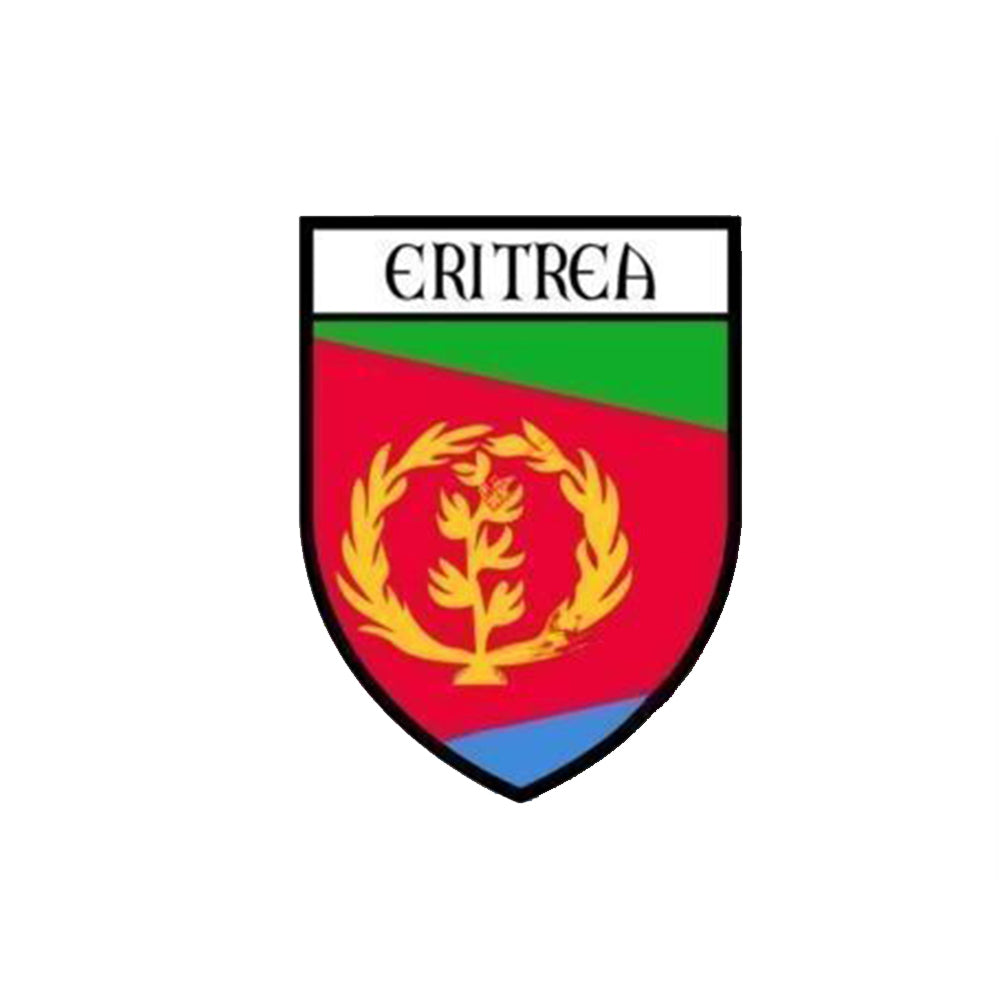 Autocollant drapeau Érythrée