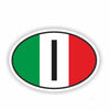 Autocollant drapeau Italie pour voiture