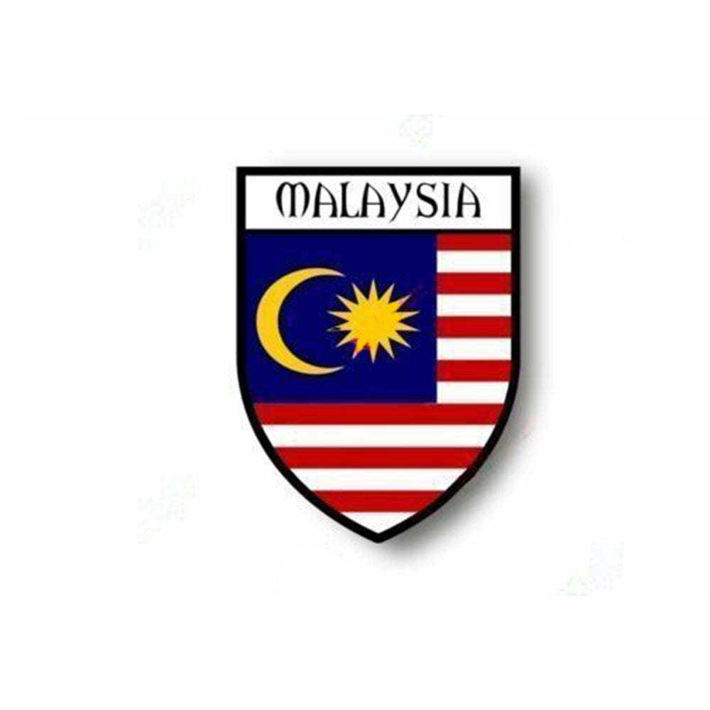 Autocollant drapeau Malaisie