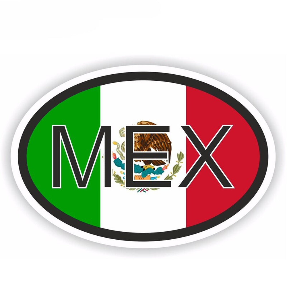 Autocollant drapeau Mexique