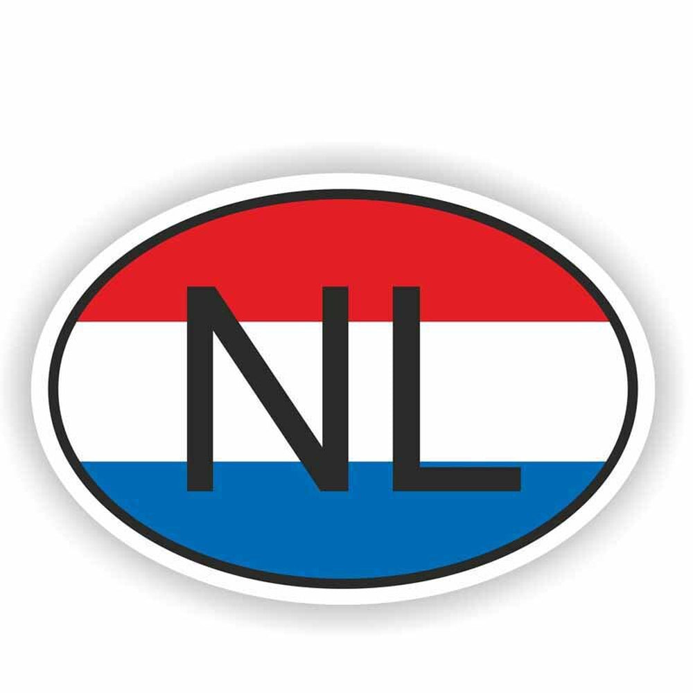 Autocollant drapeau Pays-Bas pour voiture