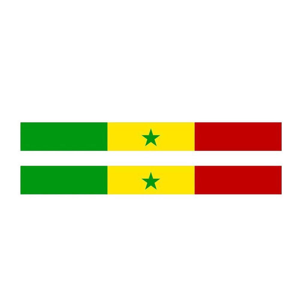 Autocollant drapeau Sénégal – Drapeaux du Monde