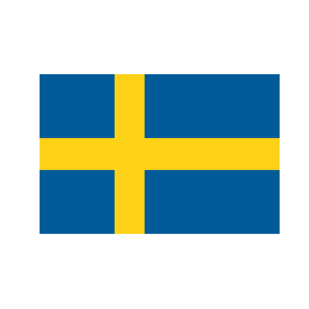 Autocollant drapeau Suède