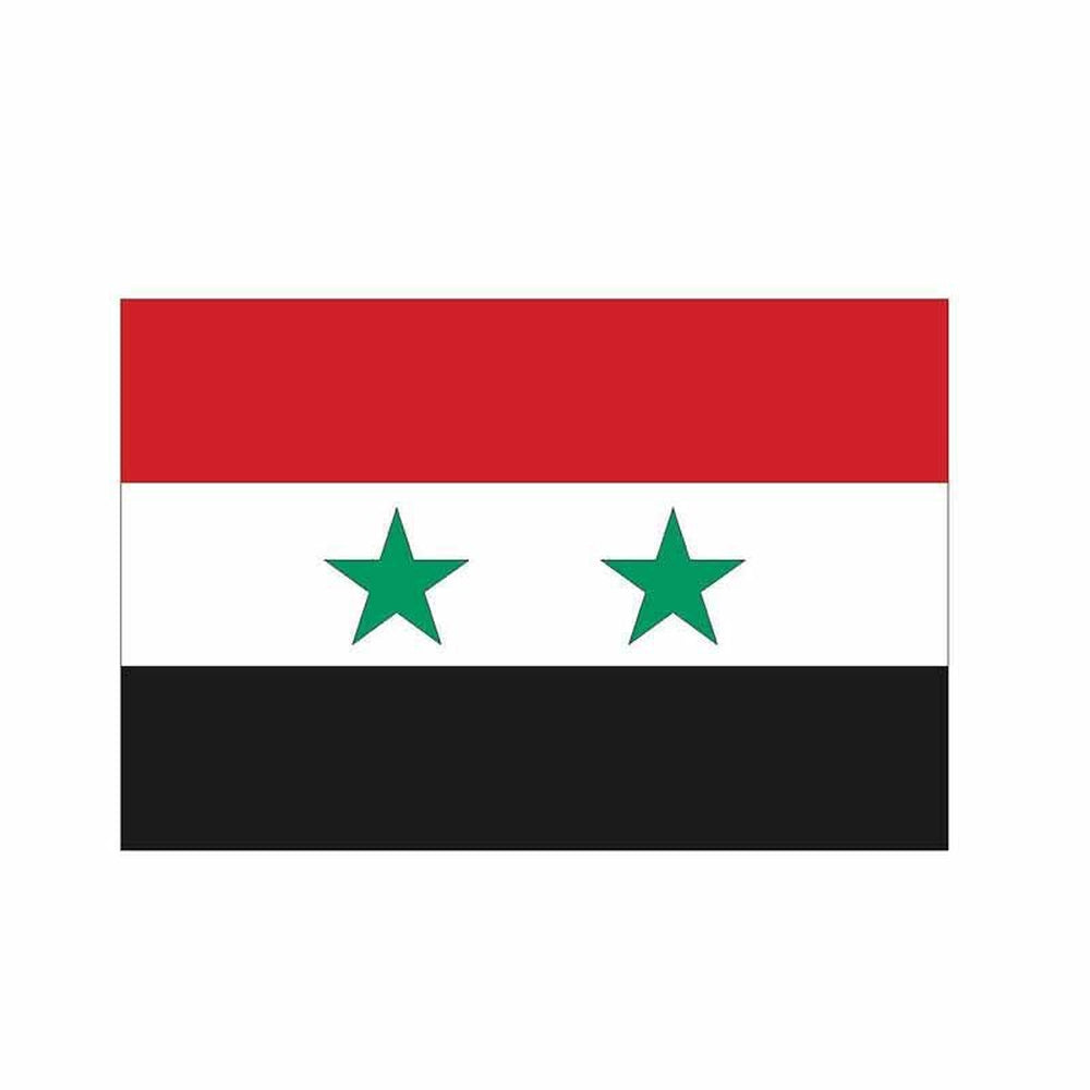 Autocollant drapeau Syrie