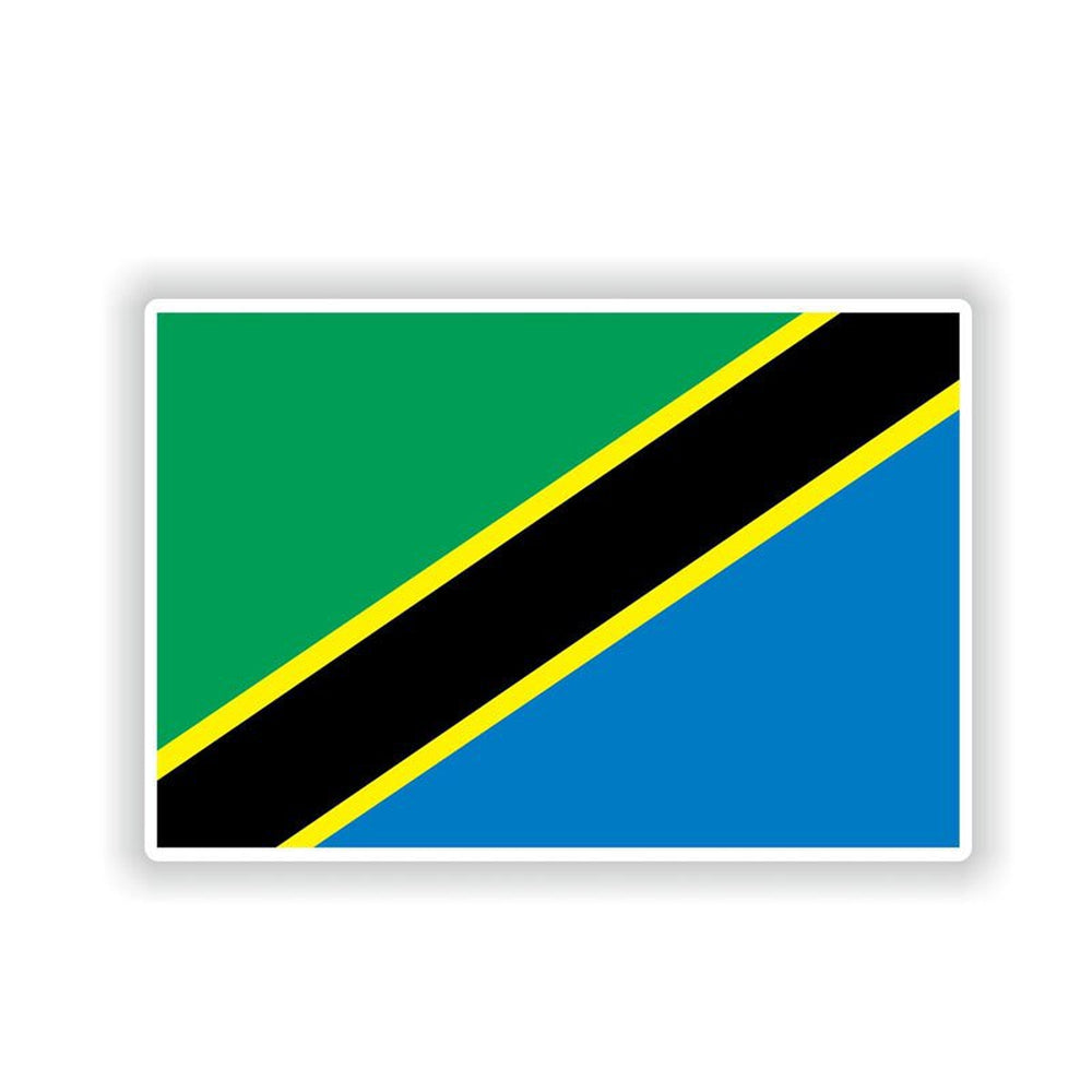 Autocollant drapeau Tanzanie