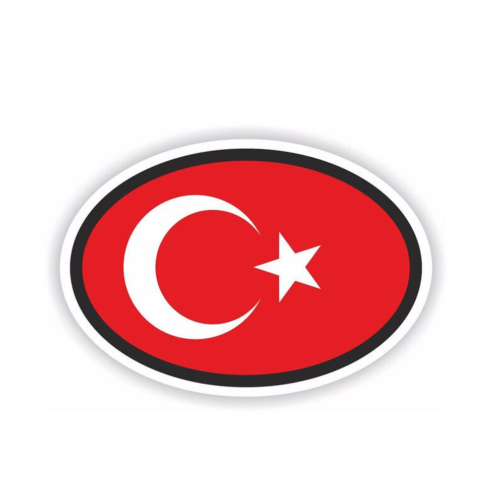 Autocollant drapeau Turquie