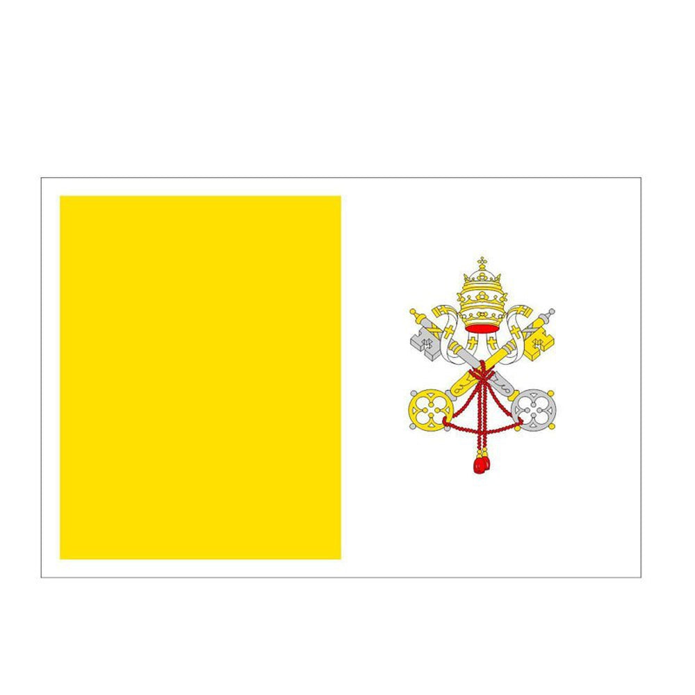 Autocollant drapeau Vatican