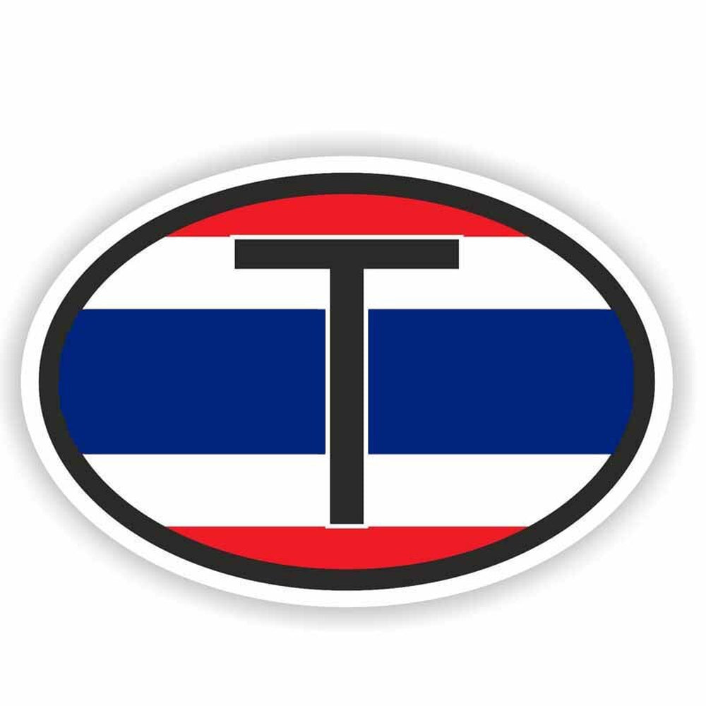 Autocollant pour voiture drapeau Thaïlande