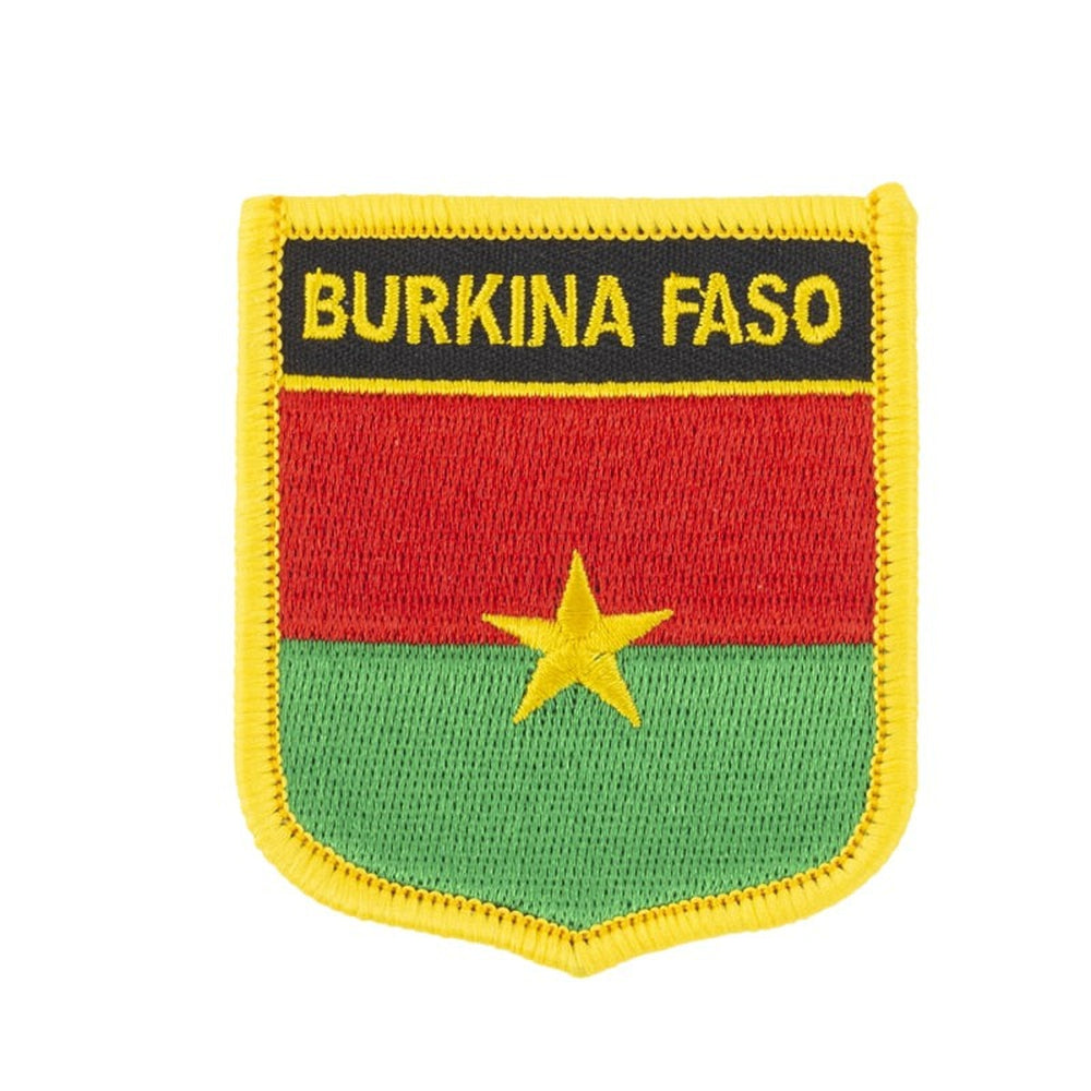Badge drapeau Burkina Faso