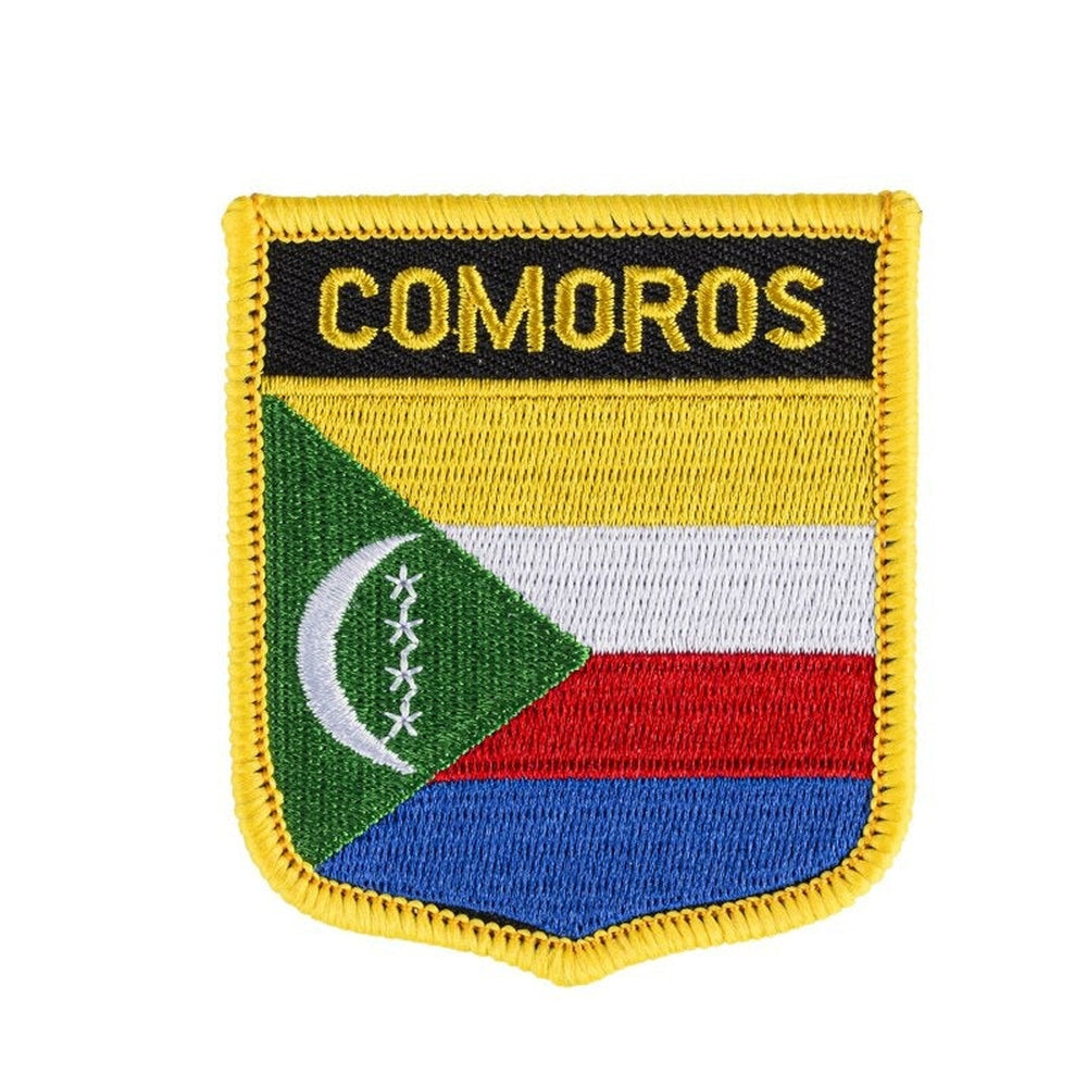 Badge drapeau Comores – Drapeaux du Monde