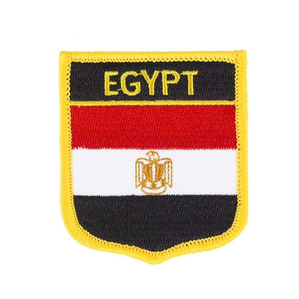 Badge drapeau Egypte