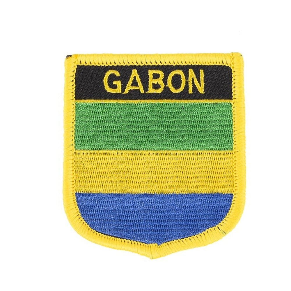 Badge drapeau Gabon