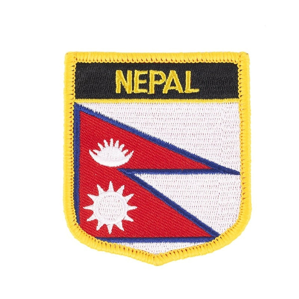 Badge drapeau Népal