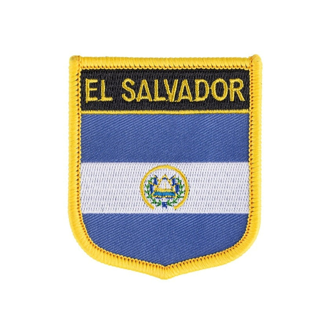 Badge drapeau Salvador