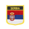 Badge drapeau Serbie