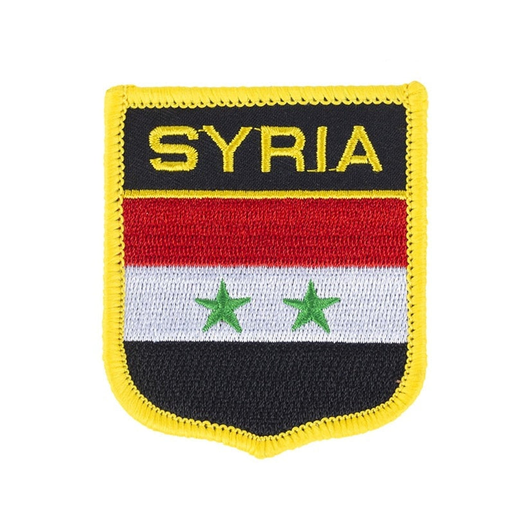 Badge drapeau Syrie