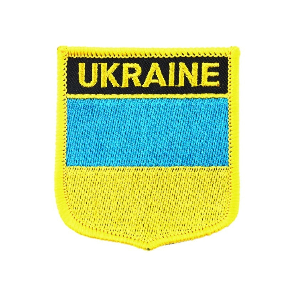 Badge drapeau Ukraine