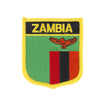 Badge drapeau Zambie
