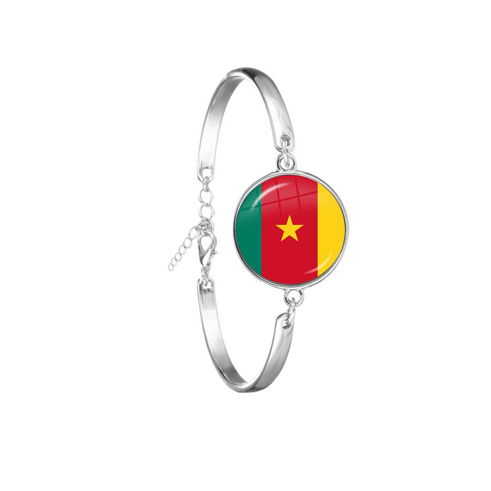 Bracelet drapeau Cameroun