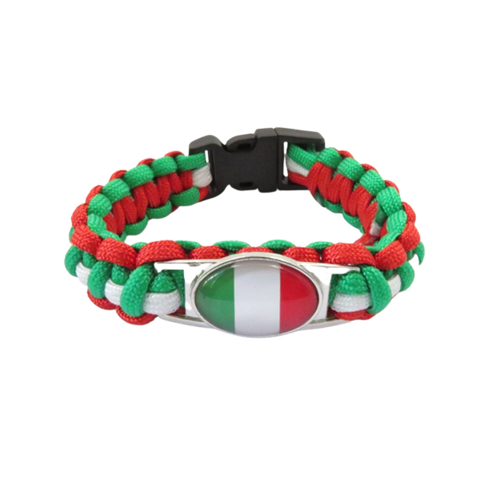 Bracelet drapeau Italie
