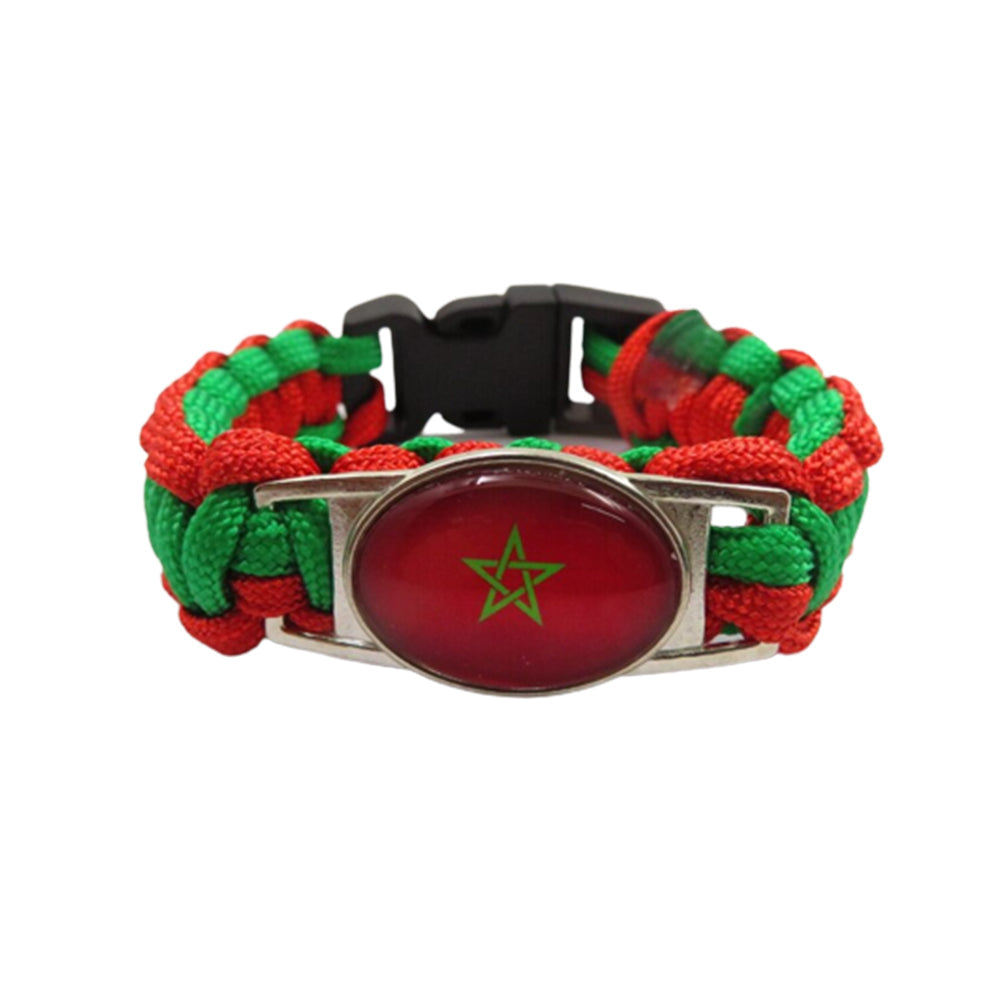 Bracelet drapeau Maroc
