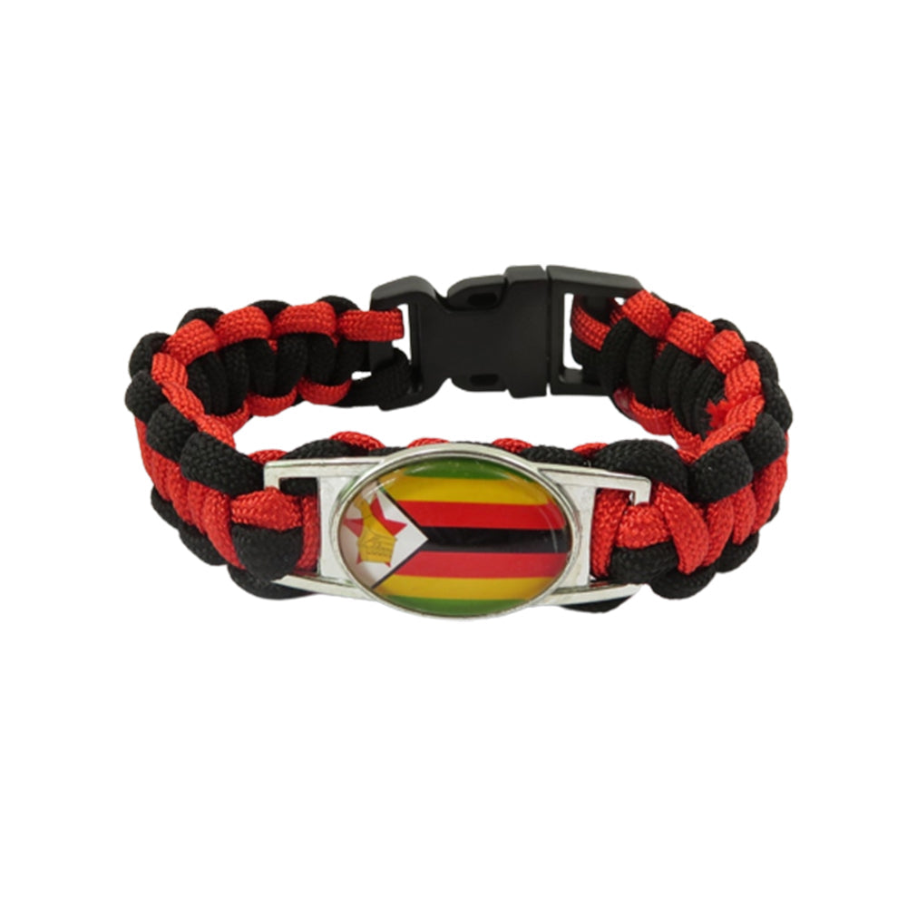 Bracelet drapeau Zimbabwe